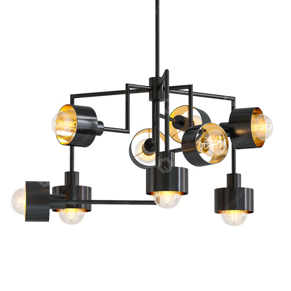 Люстра Troy Lighting North 3D модель
