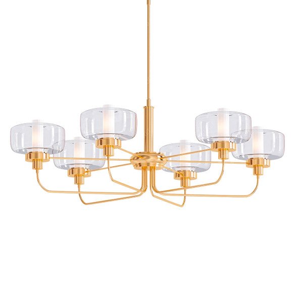Żyrandol Hubbardton Forge Nola model 3D