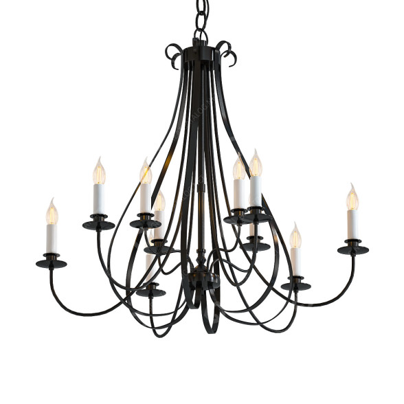 Żyrandol Hubbardton Forge Sweeping Taper model 3D