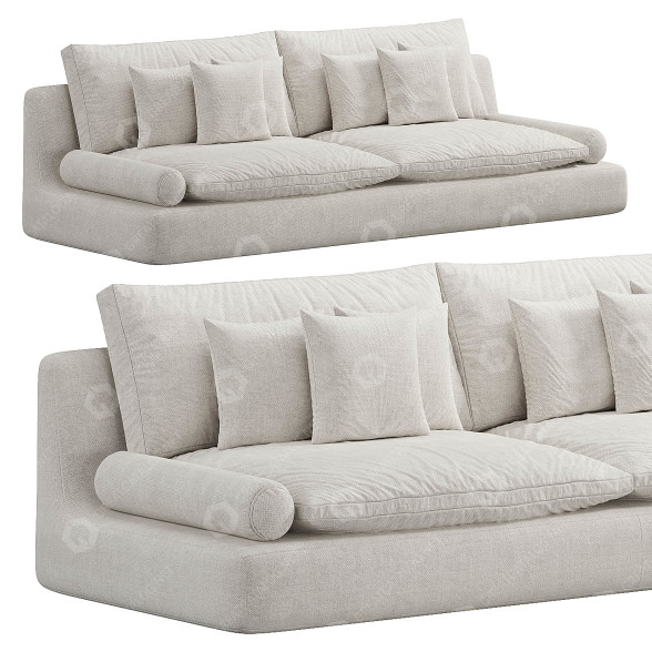 Sofa Siglo Moderno Tender model 3D