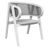 Stuhl Black Modern Wooden Rattan - artpolka