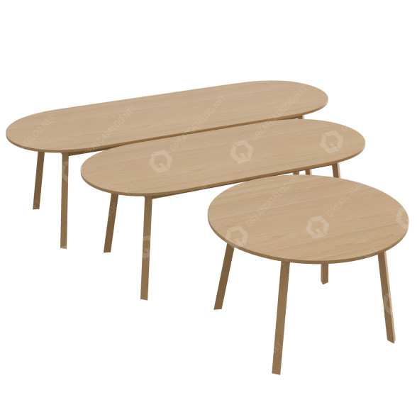 Mesas Hay Triangle Leg Modelo 3D