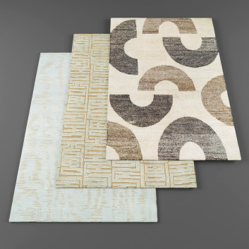 Teppiche  Set 03 3D-Modell
