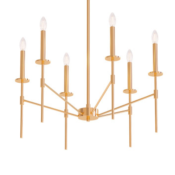 Люстра Joss & Main Brinley 6-Light Dimmable Classic