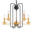 Chandelier 0190CL 5BK by Palma - SH.X