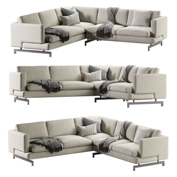 Диван  Natuzzi Jeremy 3D модель