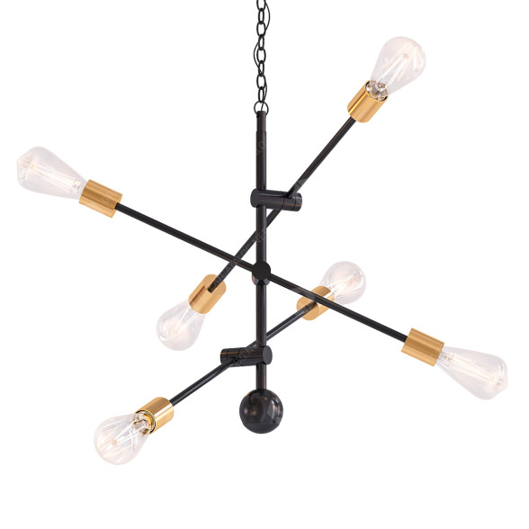 Kronleuchter Waycross 6 3D-Modell