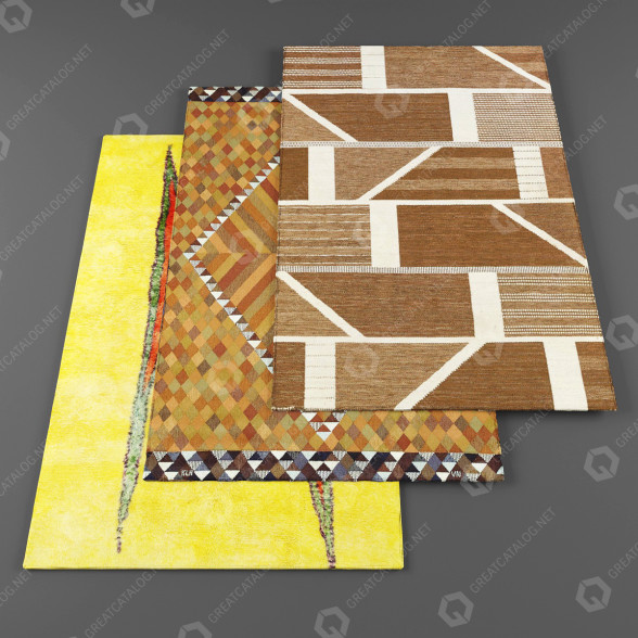 Килими Set 2 3D модель