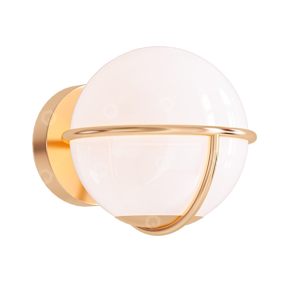 Lampa ścienna Apollo model 3D