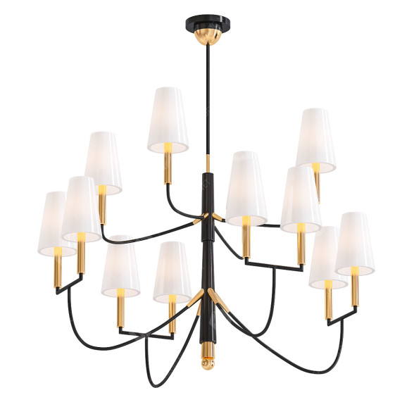 Kronleuchter Visual Comfort & Co Farlane Large 3D-Modell