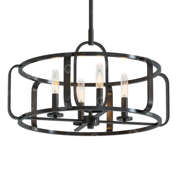 Люстра Savoy House Santina 4 Light 3D модель