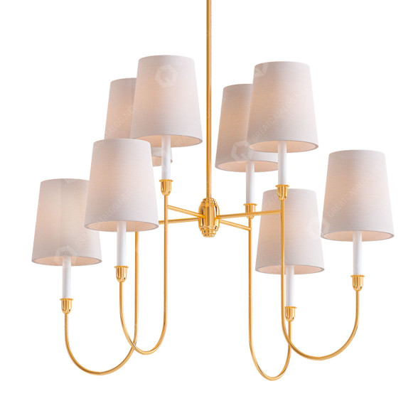 Kronleuchter Visual Comfort & Co Verdome 3D-Modell
