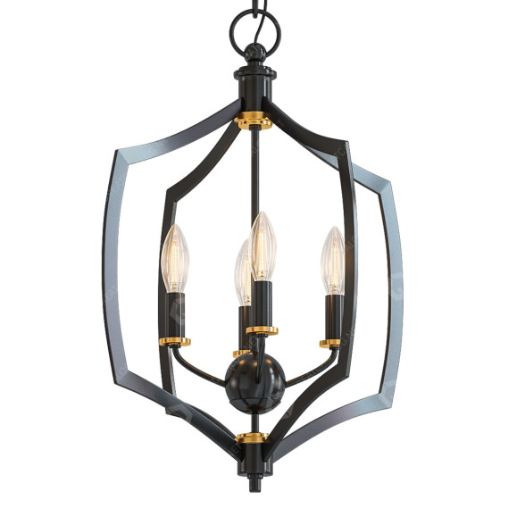 Chandelier Minka Lighting Middletown 3D model
