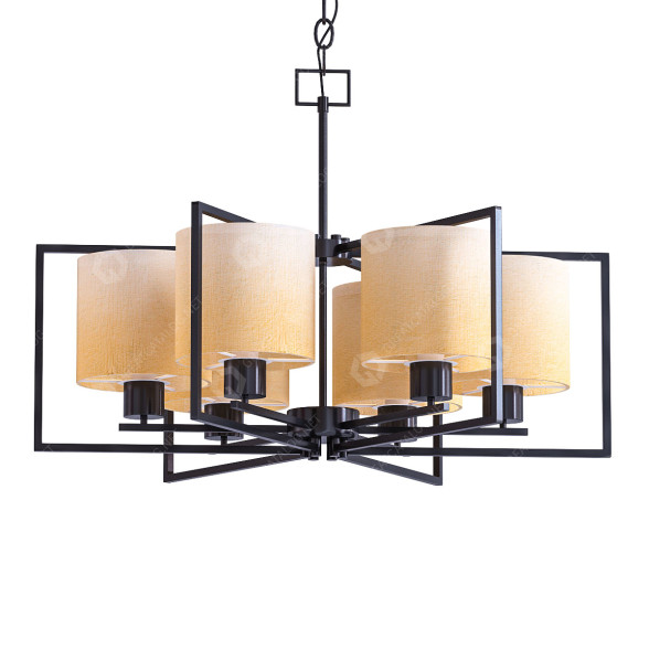 Chandelier Forte Lighting Light Foyer 2570 3D model