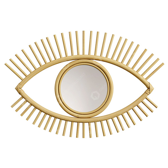 Дзеркало Eye Wicker 3D модель