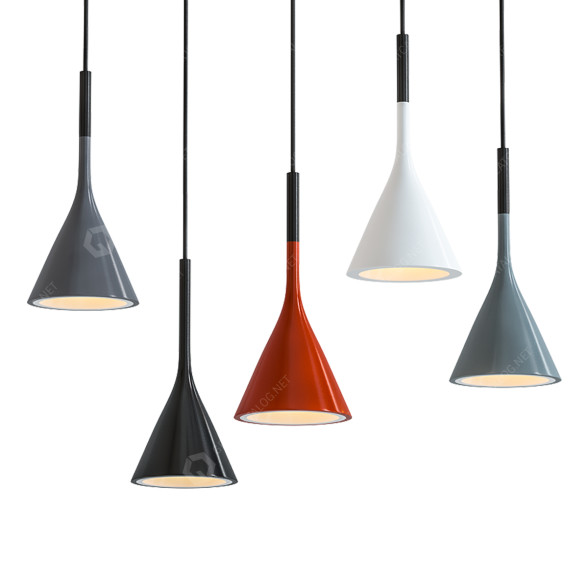 Lampa wisząca Foscarini Aplomb Beton model 3D