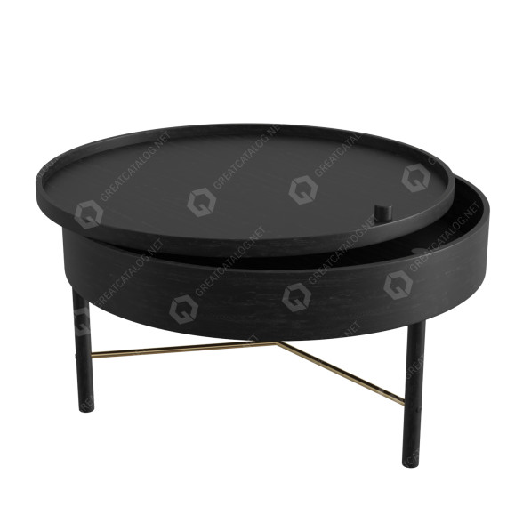 Coffee Table Audo Turning 3D model