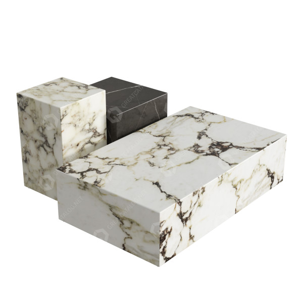 Couchtische Audo Plinth 3D-Modell