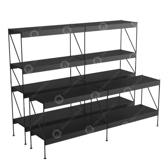 Estantes Audo Zet Modelo 3D