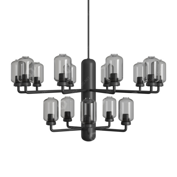 Lámpara de araña Normann Copenhagen Amp Modelo 3D