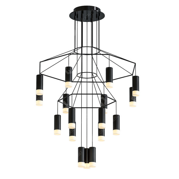 Люстра Anzazo Vibia 3D модель