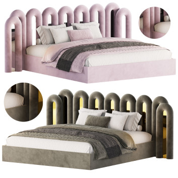 Ліжко 1stDibs Contemporary Upholstered