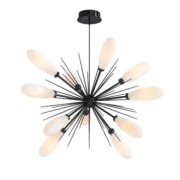 Chandelier Hammerton Studio Fiori Oval Starburst 3D model