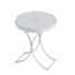 Kaffeetisch Homary Round Black Marble X-Base - SH.X