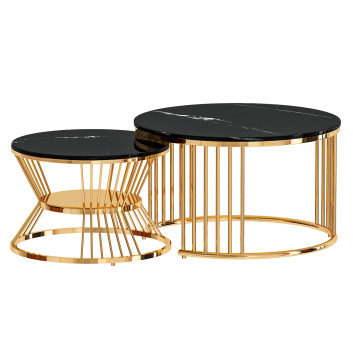 Журнальные столики Modern Black Nesting