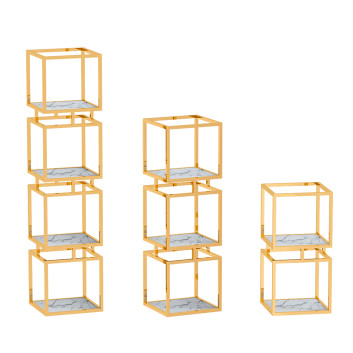 Полиці Narrow Gold Metal