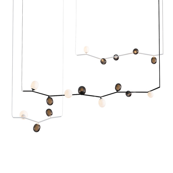 Lampy wiszące Brokis Ivy Horizontal model 3D