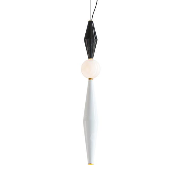 Lampe suspendue Artemest Gamma F by Mason Editions modèle 3D