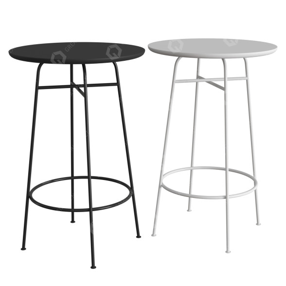 Table de bar MENU Afteroom modèle 3D