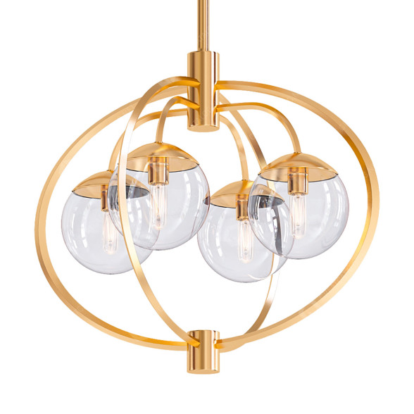 Lustre Craftmade Piltz 4 Light modèle 3D