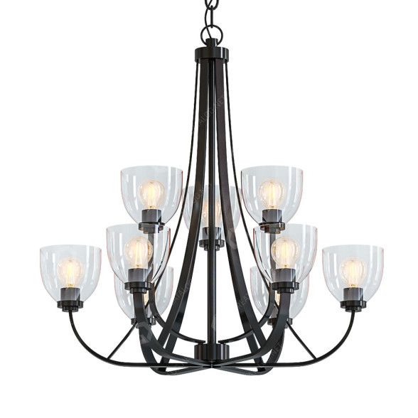 Chandelier Z-Lite Ashton 3D model
