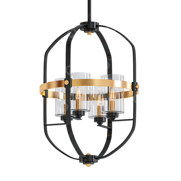 Люстра Foyer Bohemian Style 4 Light 3D модель