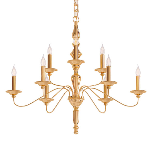 Kronleuchter Heights 9 Light Multi Tier 3D-Modell