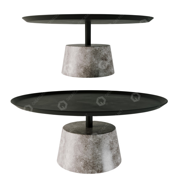 Table basse Grey modèle 3D