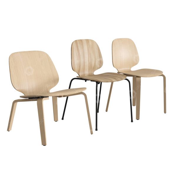 Chaises Normann Copenhagen My Chair Lounge modèle 3D