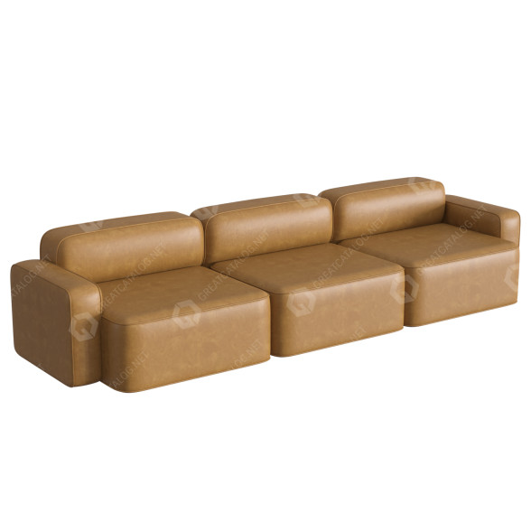 Sofa Normann Copenhagen Rope 3 Seater 3D-Modell