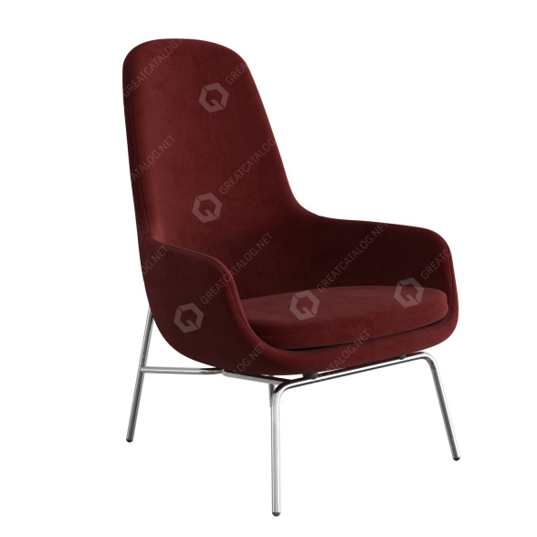 Sessel Normann Copenhagen Era Steel High 3D-Modell