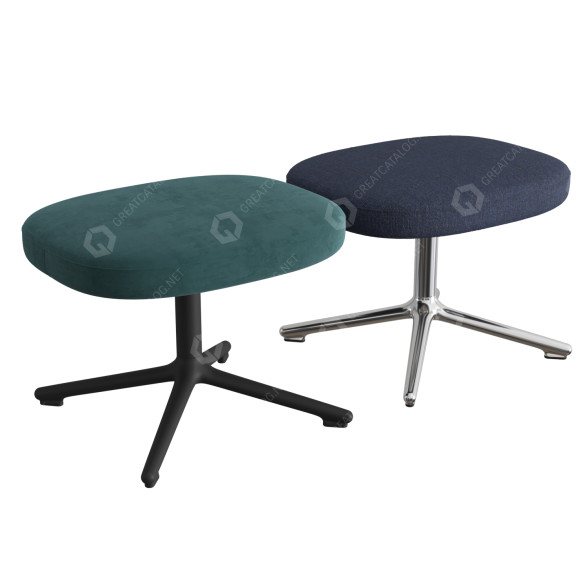 Пуф Normann Copenhagen Era X-Base 3D модель