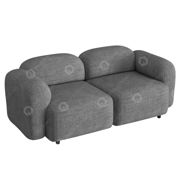 Диван Normann Copenhagen 2 Seater 3D модель
