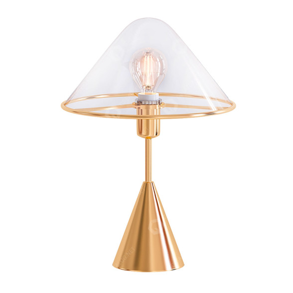 Tischlampe Mushroom Glass Lampshade 3D-Modell