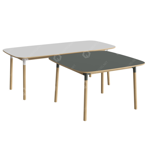 Tabele Normann Copenhagen Form model 3D