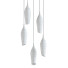 Hängeleuchte Franklite Taper 5 Light Spreader Smoked - SH.X