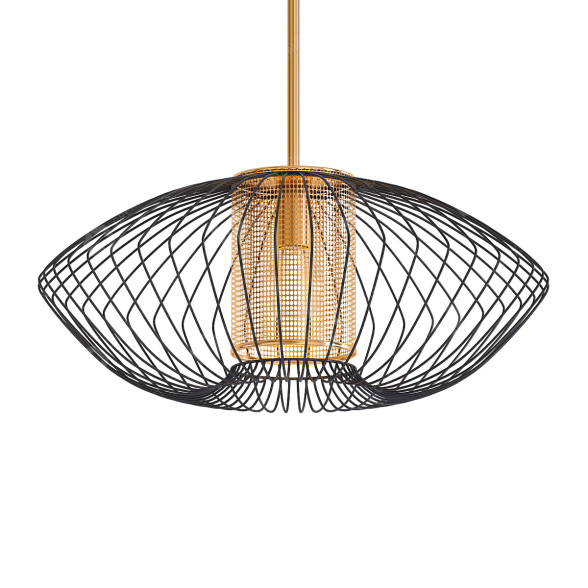 Lámpara colgante Design Hanglamp Goud Met Modelo 3D