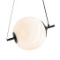 Lámpara colgante Lamps Plus Wide Anodized Black Globe - SH.X
