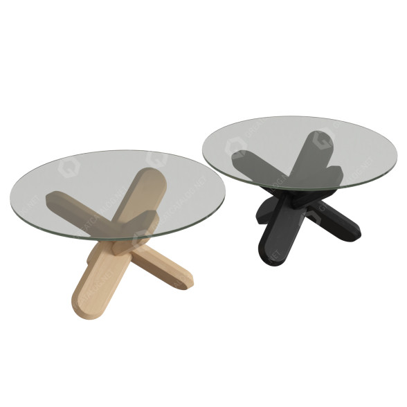 Mesa de centro Normann Copenhagen Ding Modelo 3D