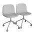 Стілець Muuto Visu Wide Swivel W Castors - MoJIoKo